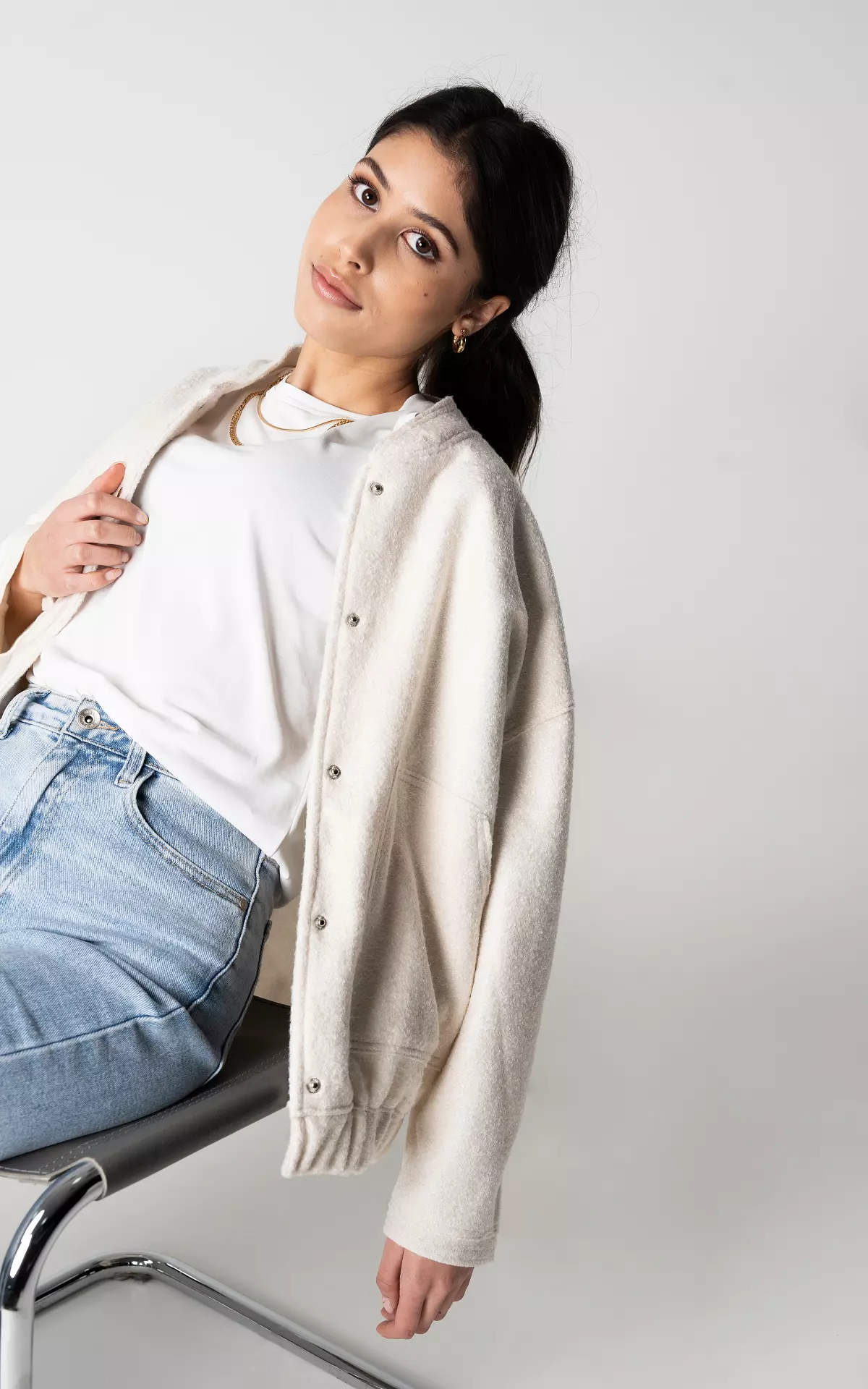 Valenzora | Oversized Luxus-Bomberjacke für Damen, meistverkaufte Herbstjacke 2023