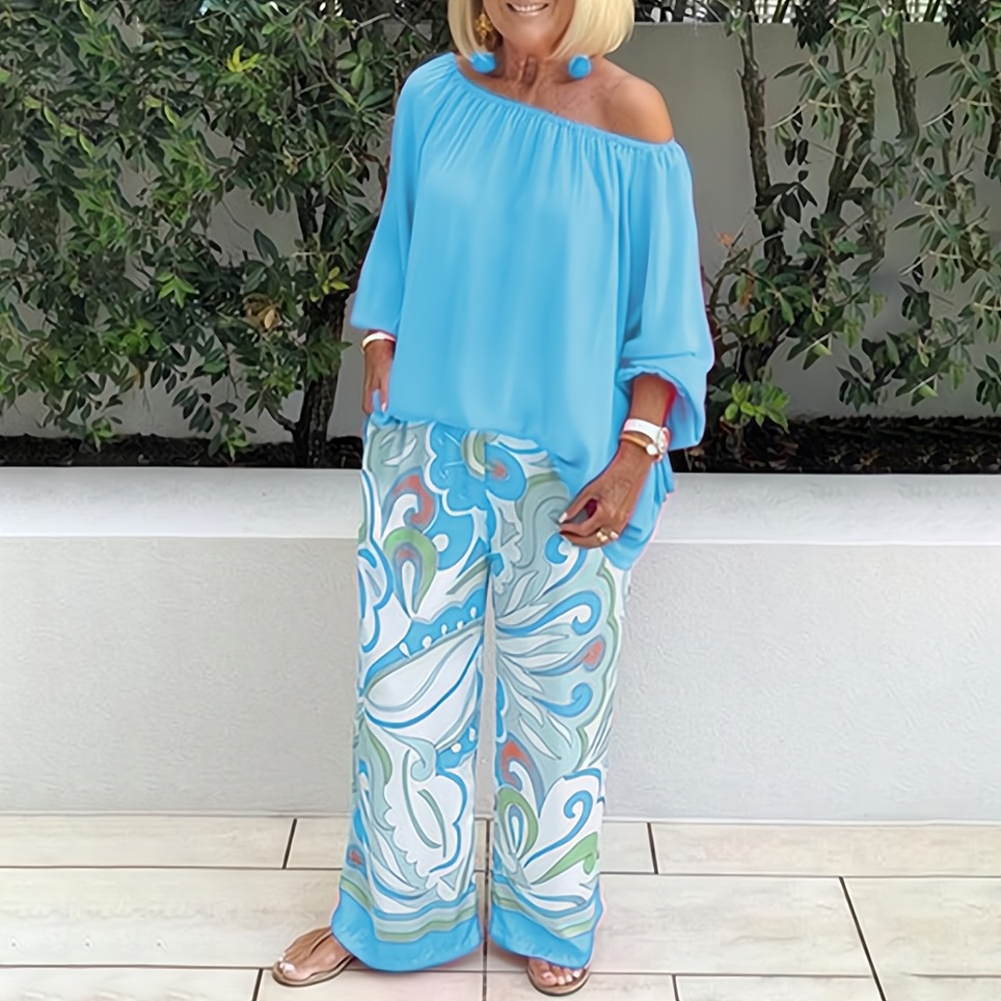 Valenzora | Blusen- und Hosenset | Elegantes und bequemes Zweiteiler-Outfit
