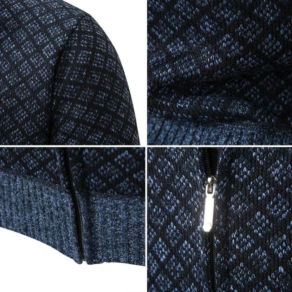 Gestrickter Jacquardpullover