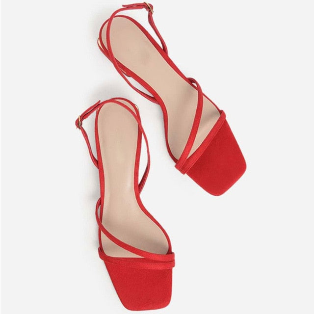 Valenzora | Mrs. Wonderful Goldene High-Heel-Sandale