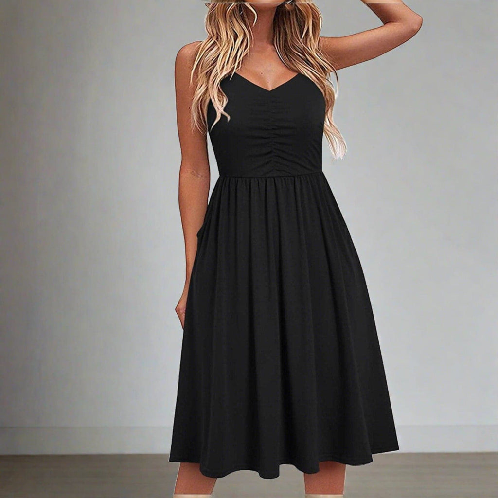 Valenzora | Elegant midi dress for summer