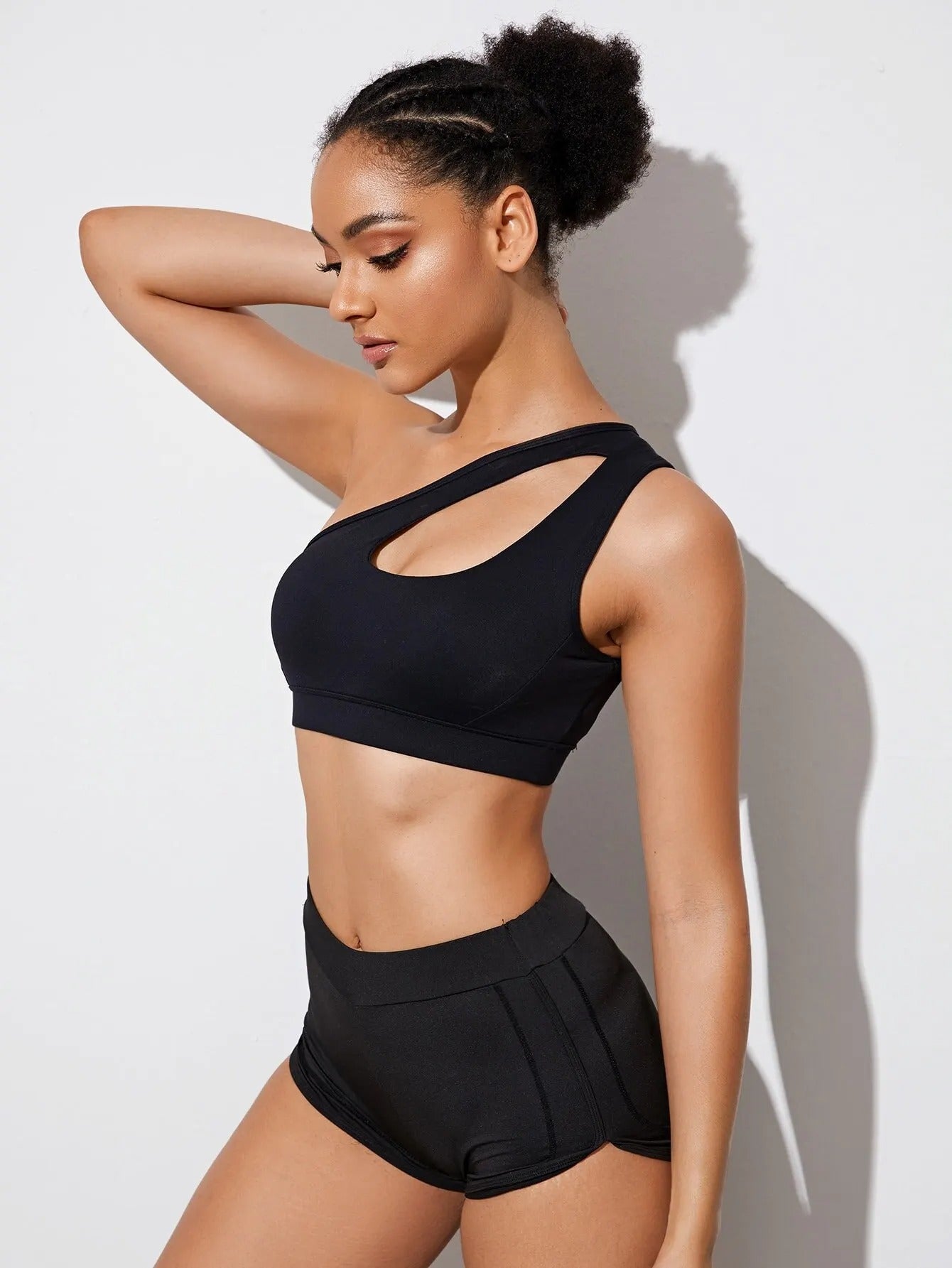 Valenzora | One-Sided Push-Up Shockproof Sports Bra for Women