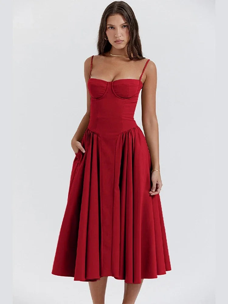 Valenzora | Elegant sleeveless dress