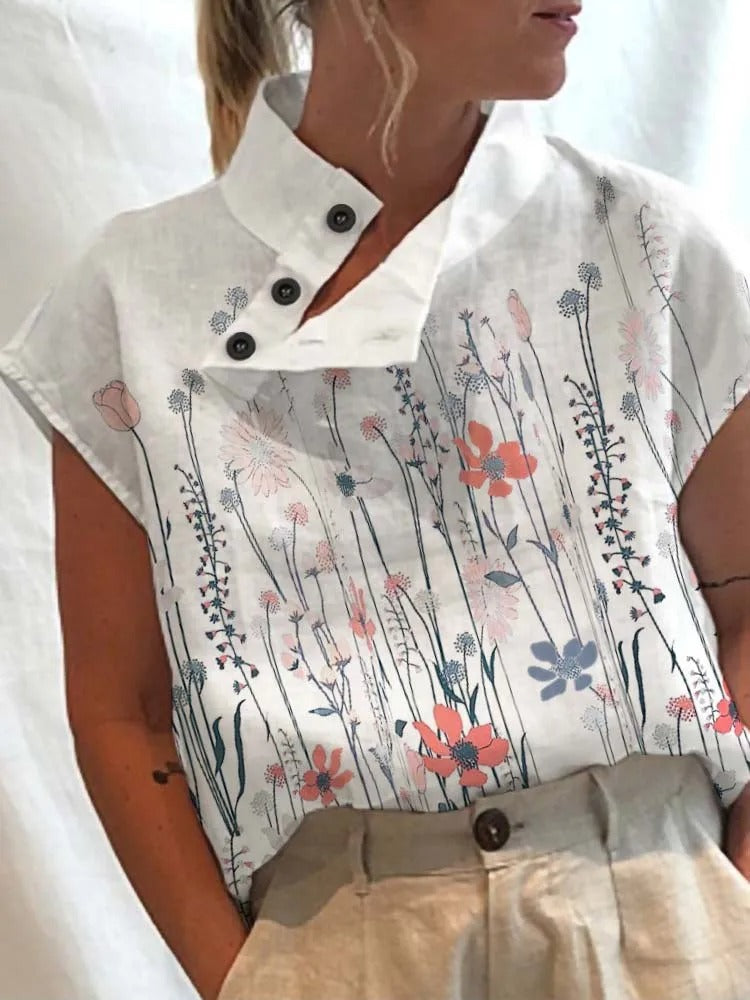 Valenzora | Floral Print Top