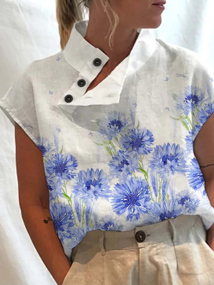 Valenzora | Floral Print Top