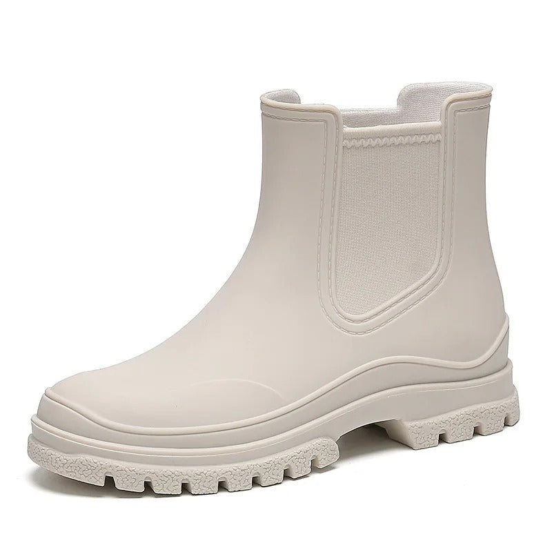 Valenzora | Luxurious Mid-Height Waterproof Rain Boots for Women