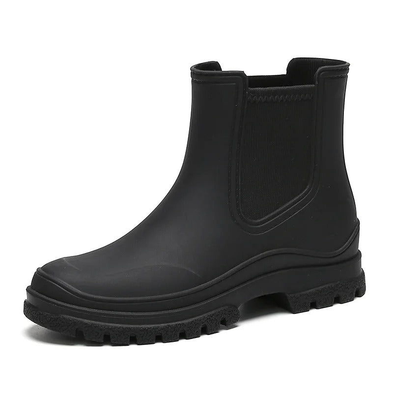 Valenzora | Luxurious Mid-Height Waterproof Rain Boots for Women