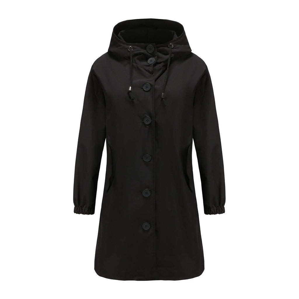 Valenzora | Wasserdichte Regenjacke für Damen mit Kapuze