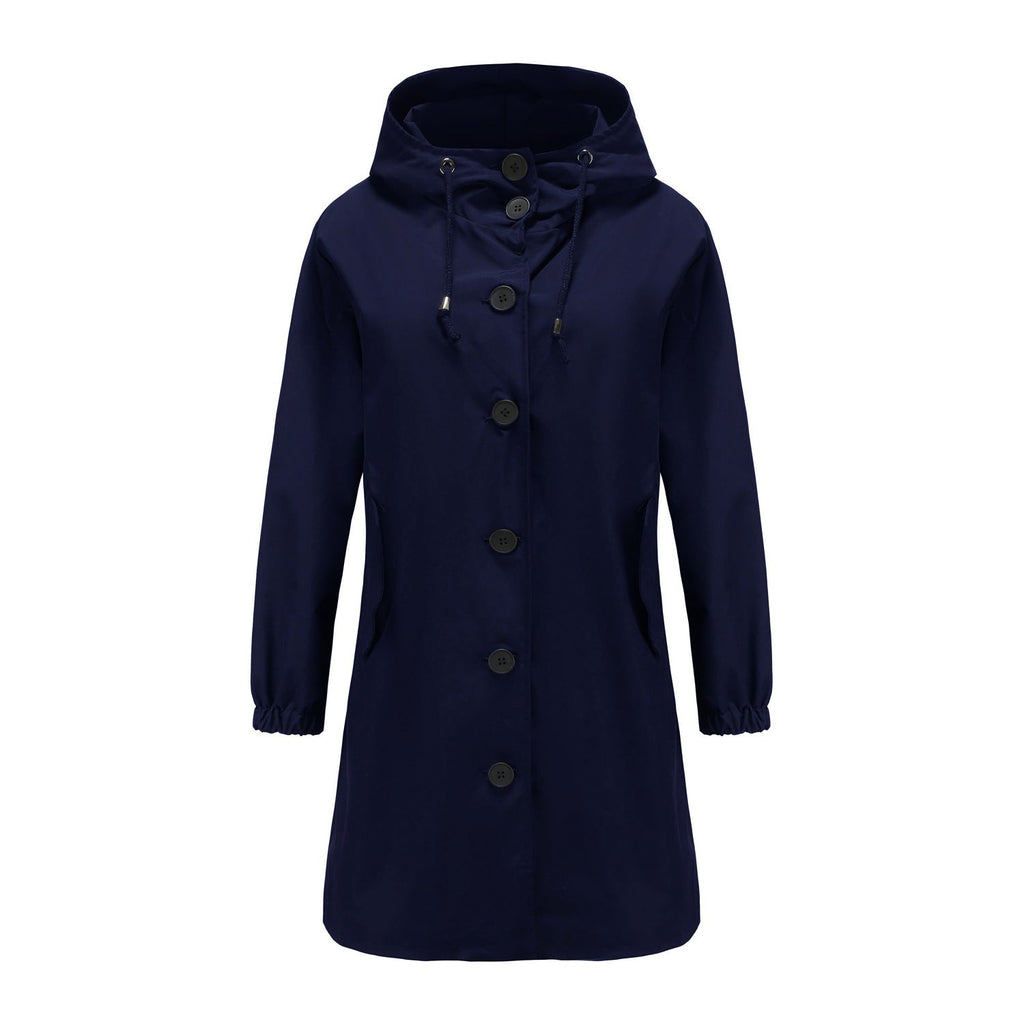 Valenzora | Wasserdichte Regenjacke für Damen mit Kapuze