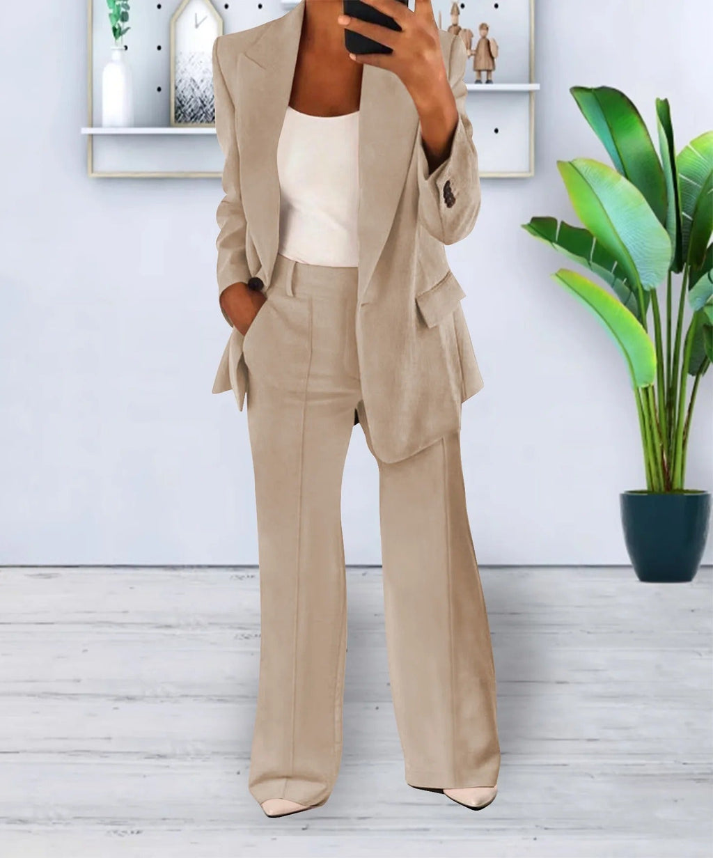Valenzora - Blazer and trousers - Classic - Versatile design, high-performance fabric - Ideal for business, for women