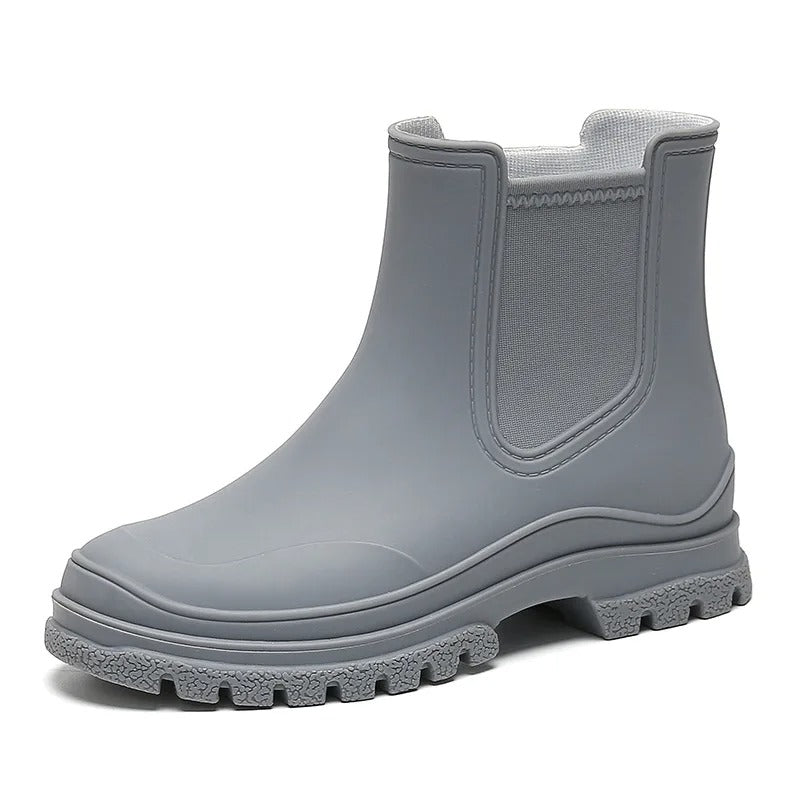 Valenzora | Luxurious Mid-Height Waterproof Rain Boots for Women