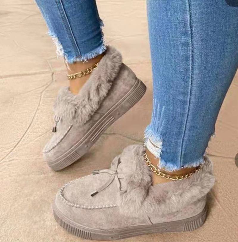 Valenzora | Warm slippers with fur for winter