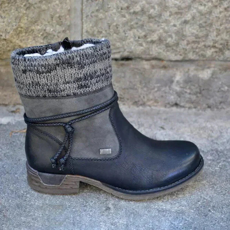 Valenzora – Lederne Herbststiefeletten
