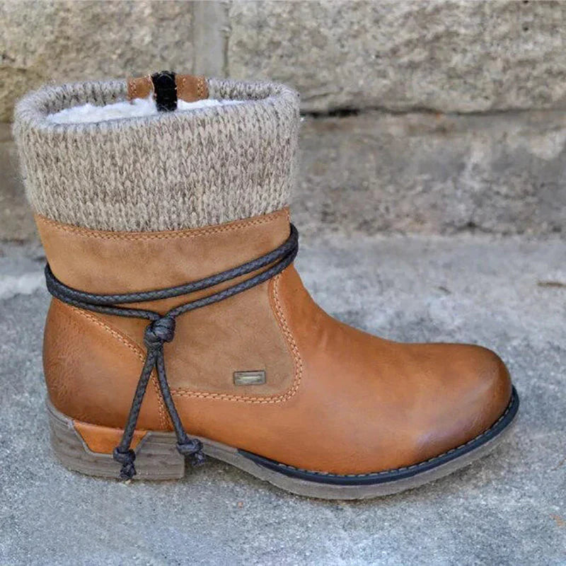Valenzora – Lederne Herbststiefeletten