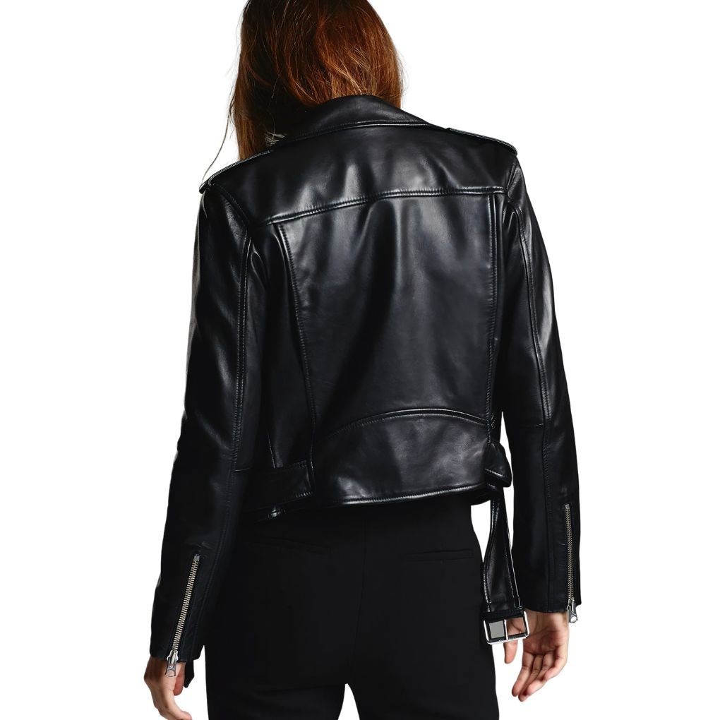 Valenzora | Elegante Premium-Lederjacke: Moderne Frau 2026