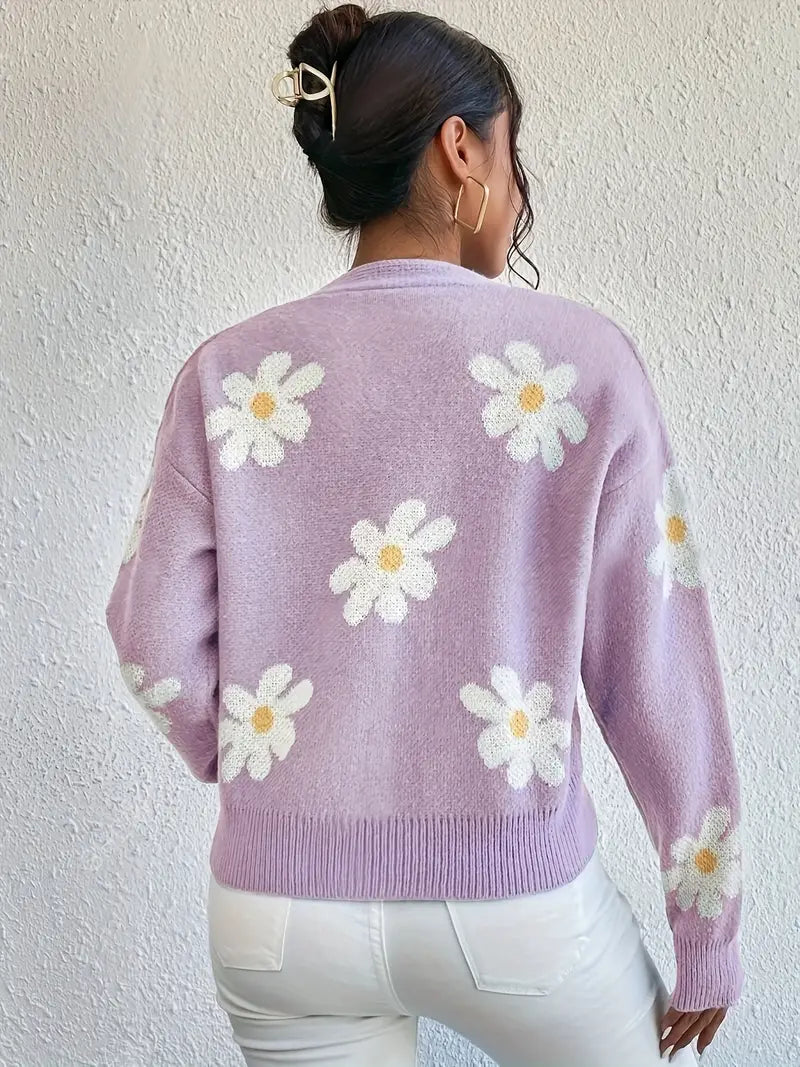 Valenzora | with floral pattern and long sleeves For women