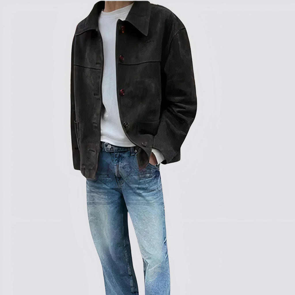 Vintage suede jasper