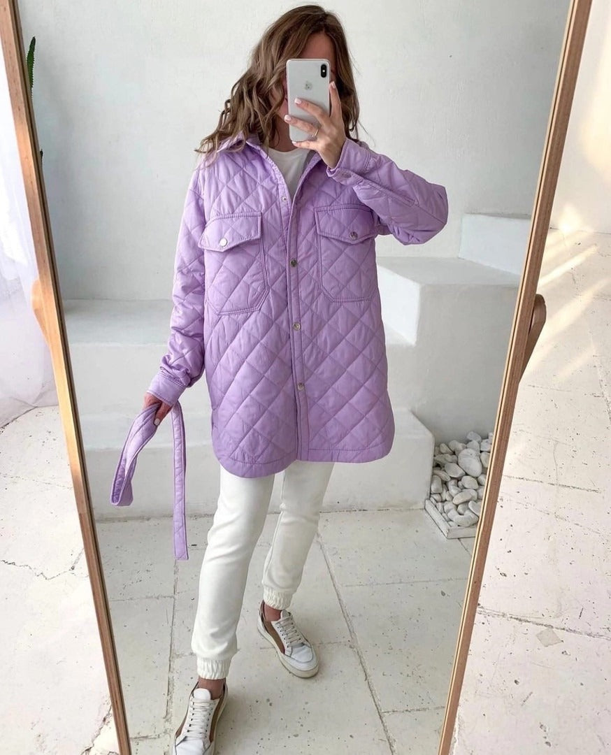 Valenzora | Women's Padded Trench Coat for the 2023 Season