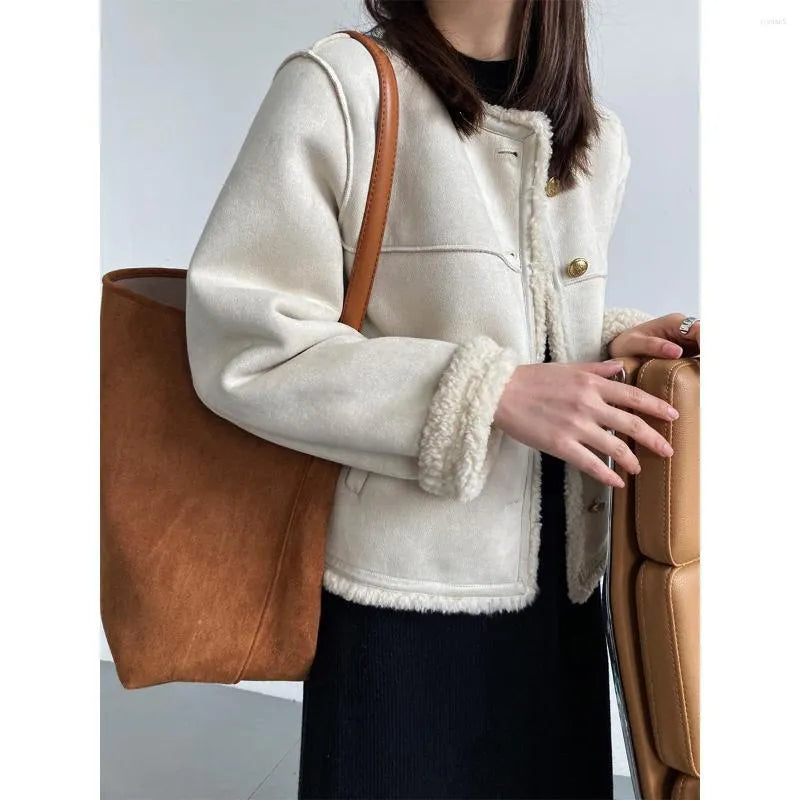 Valenzora | Weiche Lammwolljacke