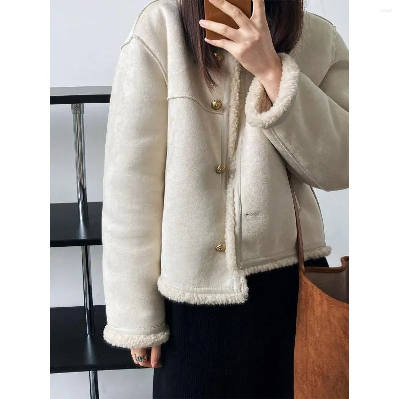 Valenzora | Weiche Lammwolljacke