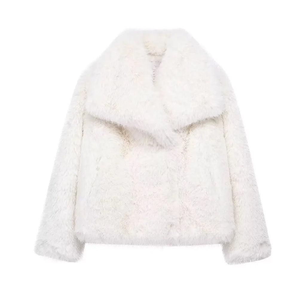 Valenzora | Warme Felljacke für Damen in stilvollem Design