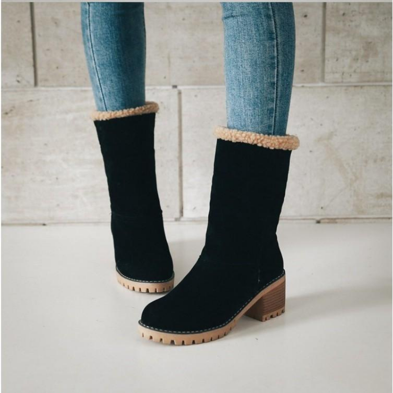 Valenzora | Elegante Winterstiefel mit Absätzen für Damen