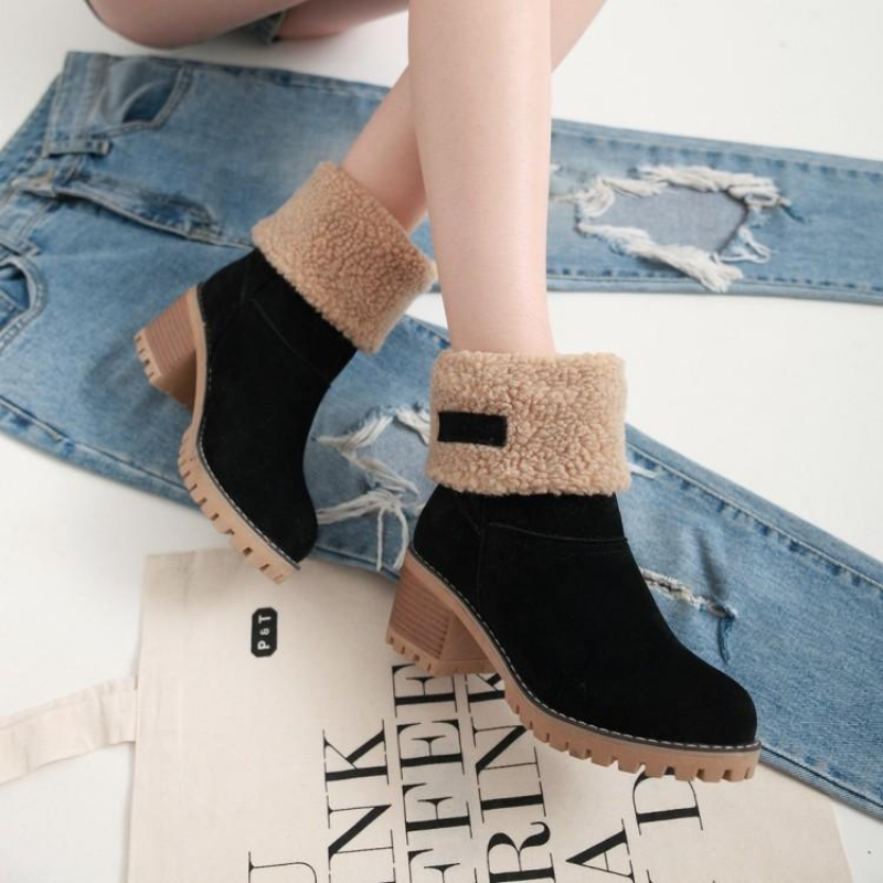 Valenzora | Elegante Winterstiefel mit Absätzen für Damen