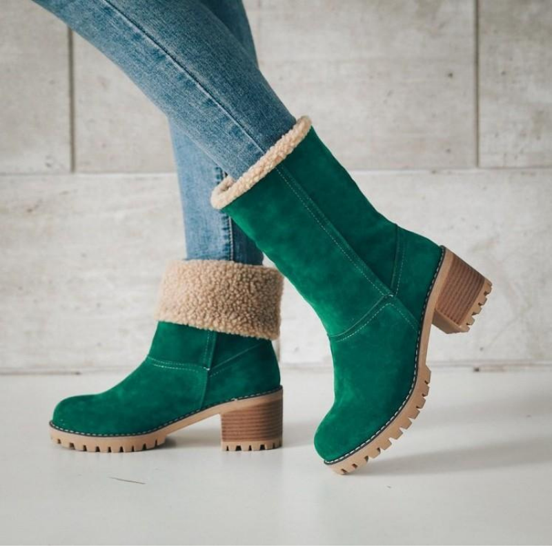 Valenzora | Elegante Winterstiefel mit Absätzen für Damen