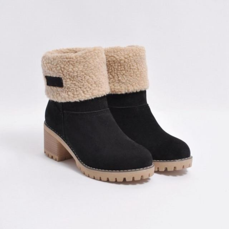 Valenzora | Elegante Winterstiefel mit Absätzen für Damen