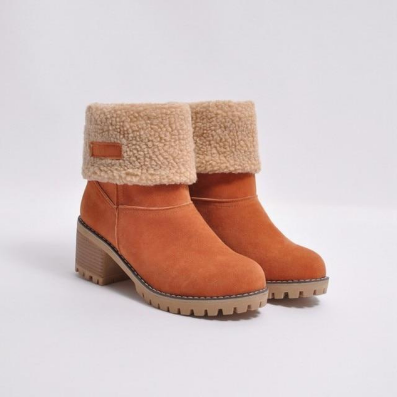 Valenzora | Elegante Winterstiefel mit Absätzen für Damen