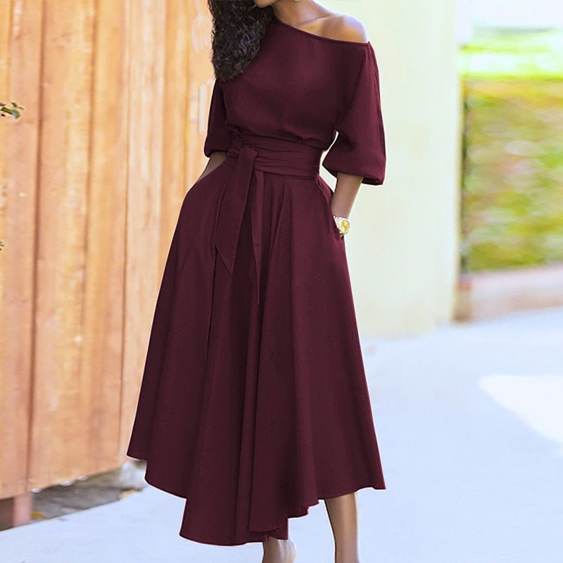 Valenzora A-Linien-Bindekleid