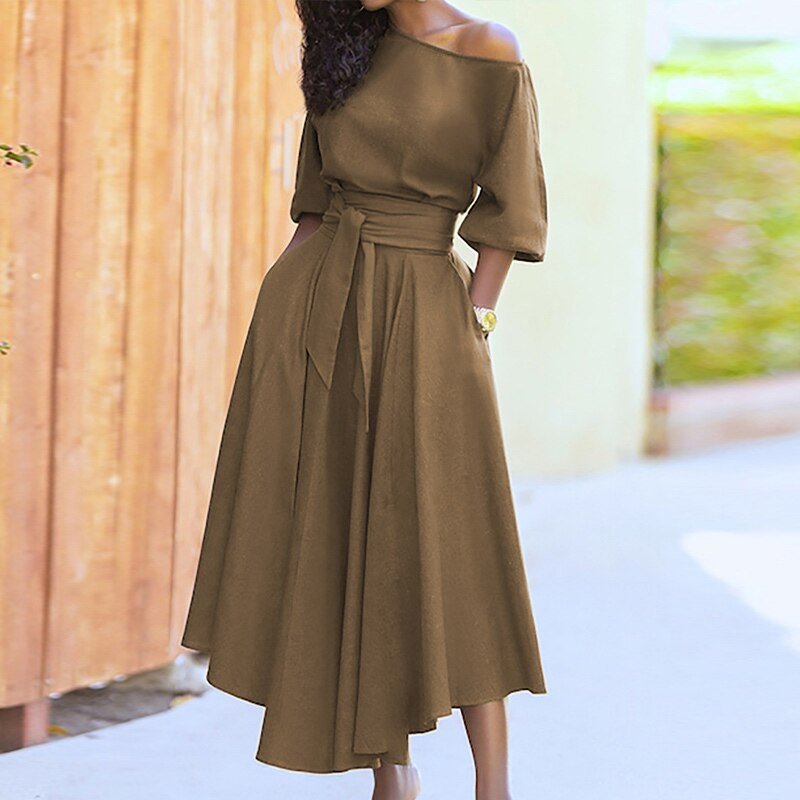 Valenzora A-Linien-Bindekleid