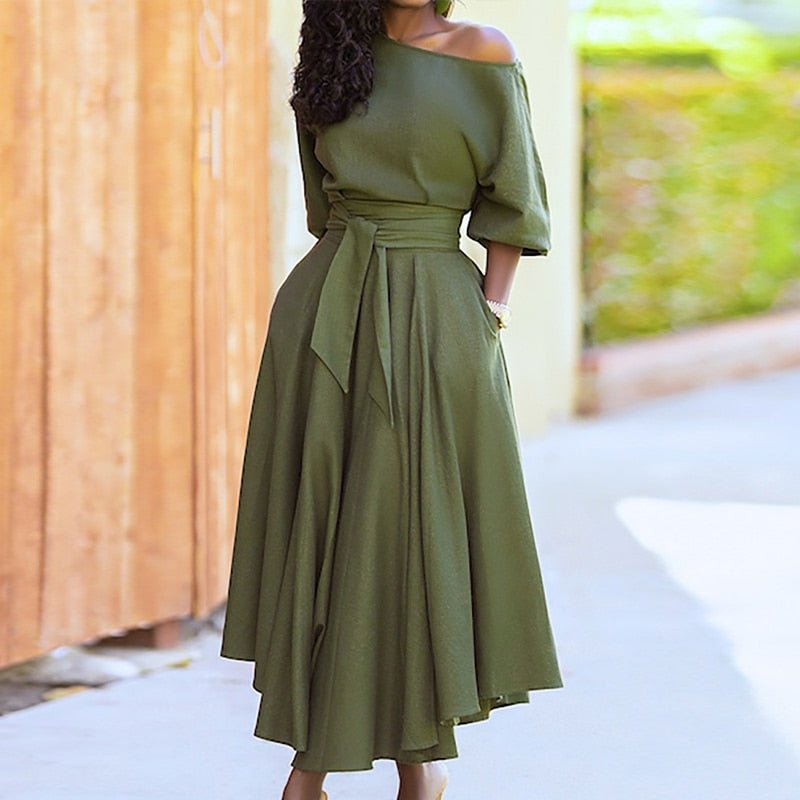 Valenzora A-Linien-Bindekleid