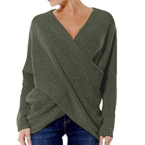 Valenzora | Women's sweater with cross detail