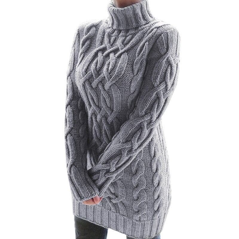 Valenzora - Stay cozy and warm with this stylish knitted dress