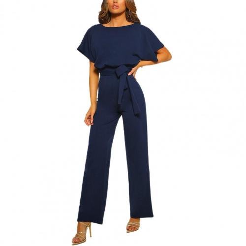 Valenzora Jumpsuit with round neck