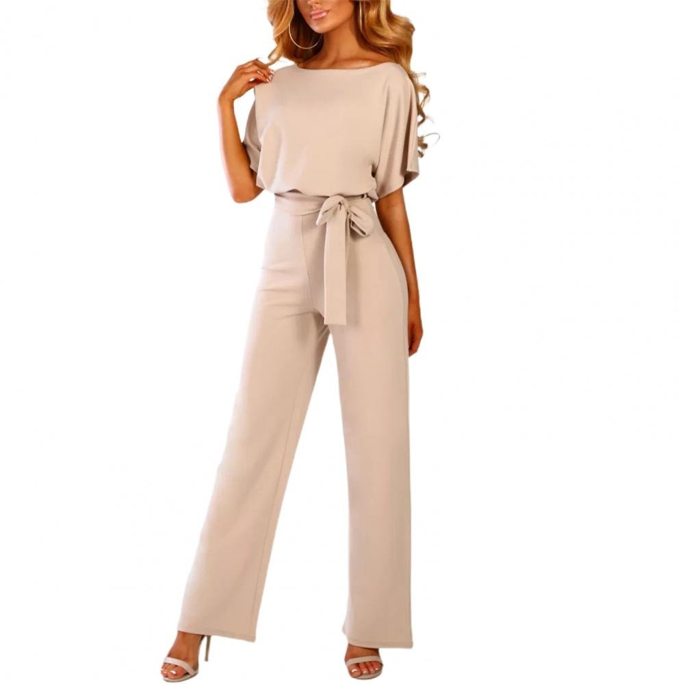 Valenzora Jumpsuit with round neck