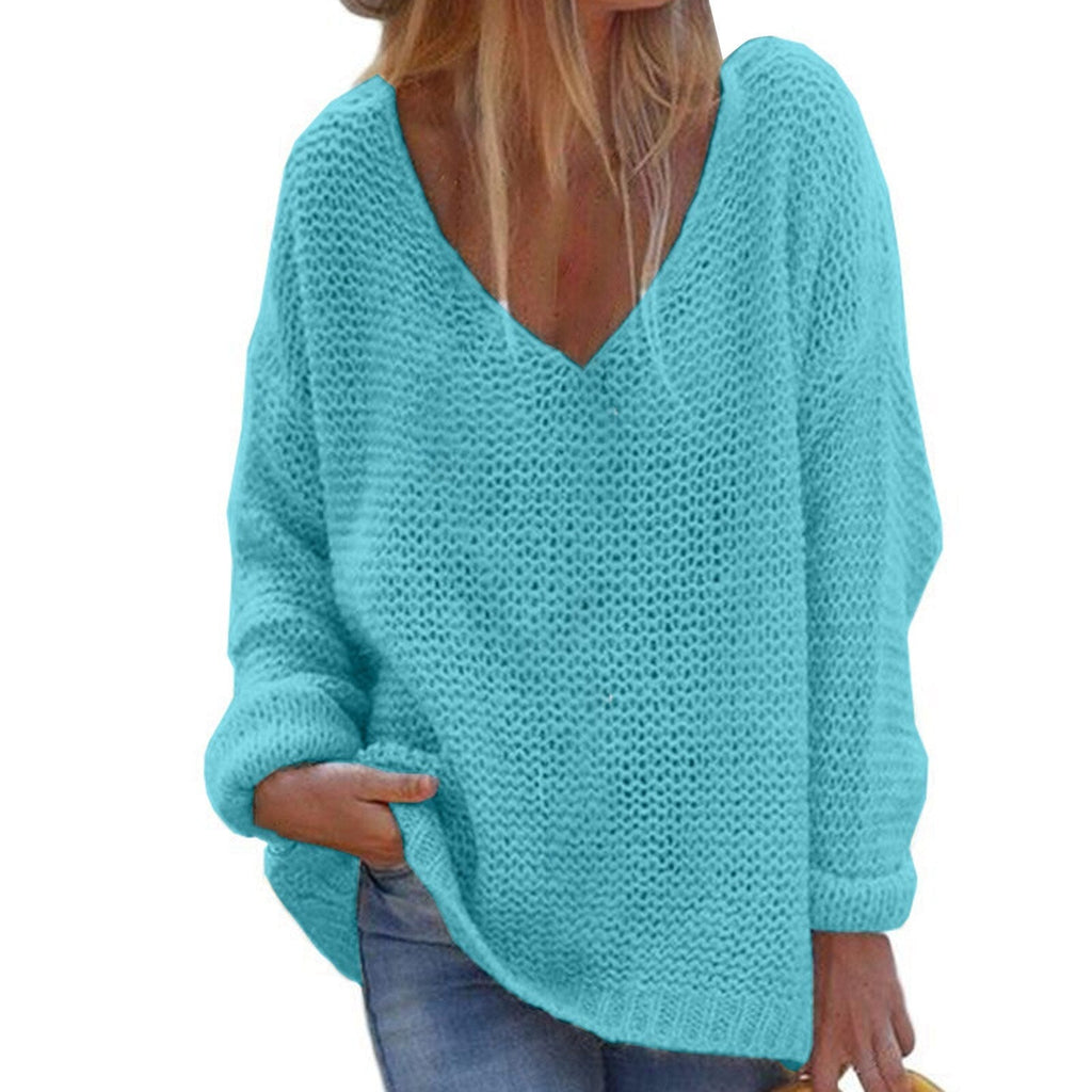 Valenzora Long-sleeved knit top