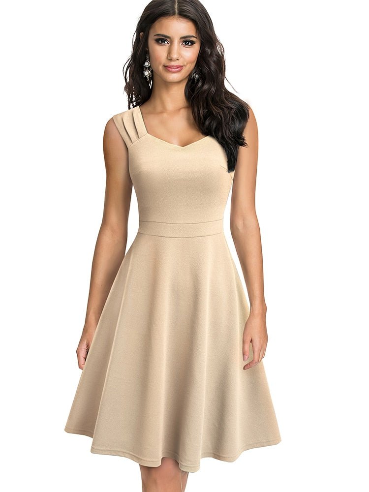 Glamorous Gala Swing Dress