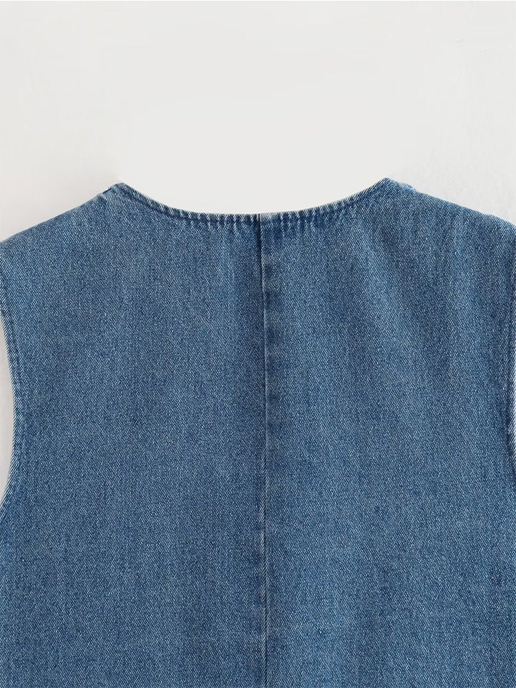 Valenzora | Damen Jeansjacke in Blau