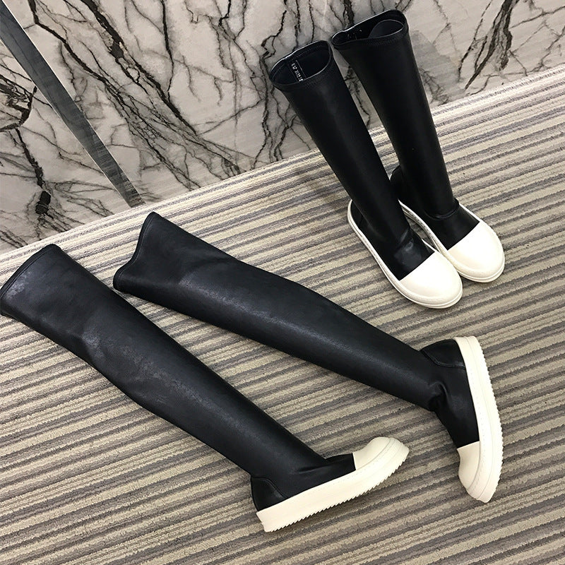 Valenzora | Flache Stiefel für Damen