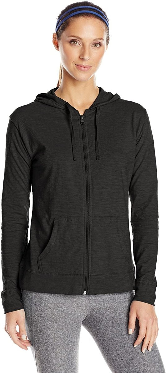 Valenzora | Women's Jersey Full Zip Hoodie Activewear