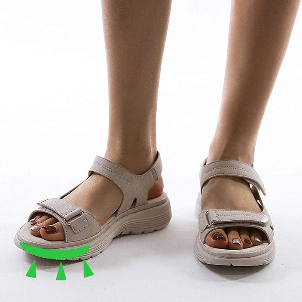Valenzora - Orthopädische Sandalen für Damen – verstellbare Riemen für optimalen Komfort