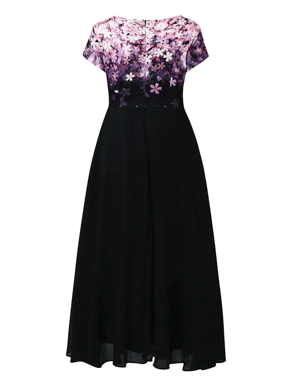 Valenzora | Elegantes Midikleid mit floraler Spitze