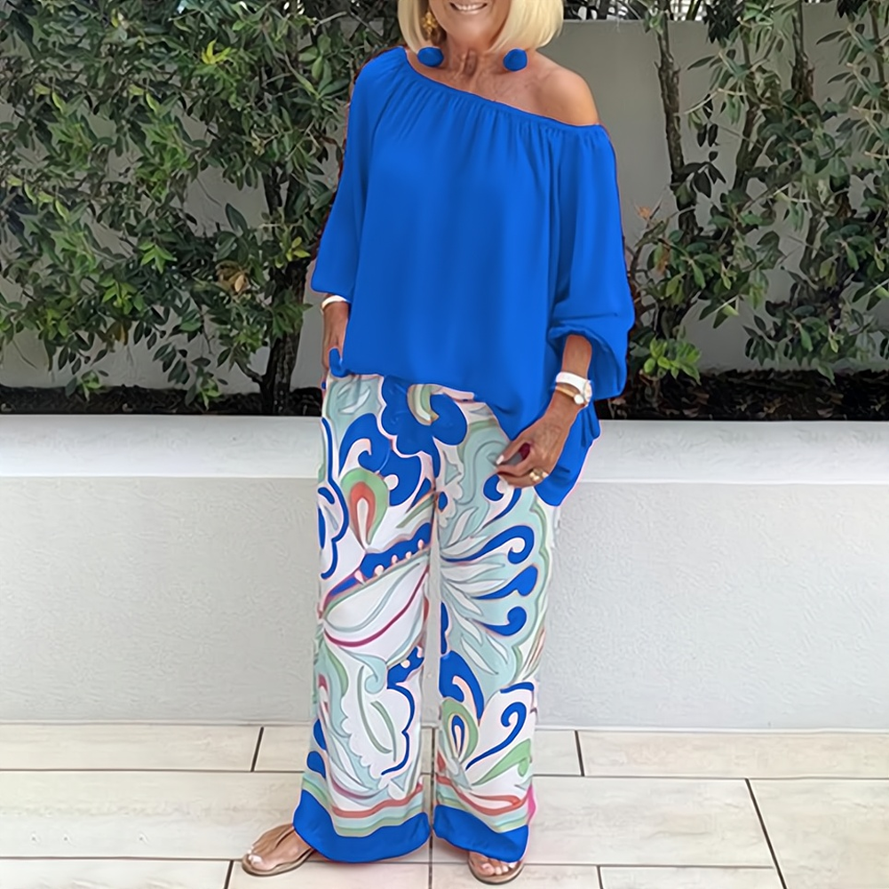Valenzora | Blusen- und Hosenset | Elegantes und bequemes Zweiteiler-Outfit