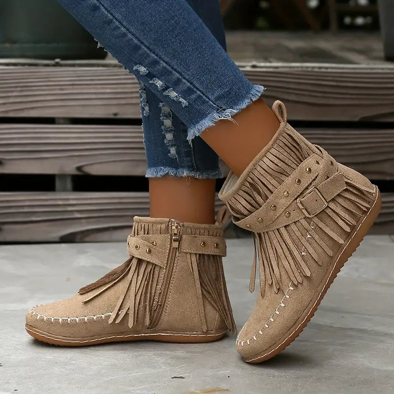 Zainab™ – Gefütterte Damen-Ankle-Boots