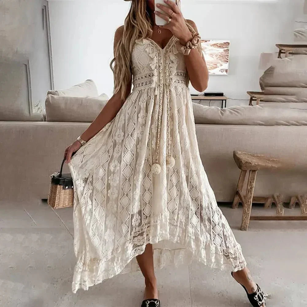 Valenzora | Elegant Ibiza beach dress