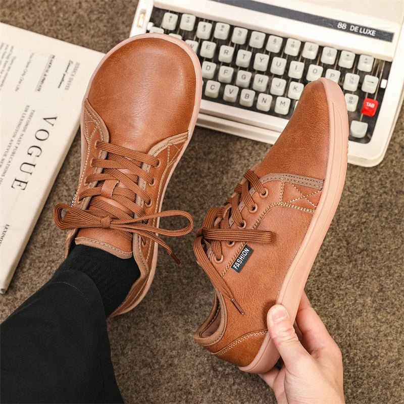 Valenzora | Leather with Wide Fit Zero Drop