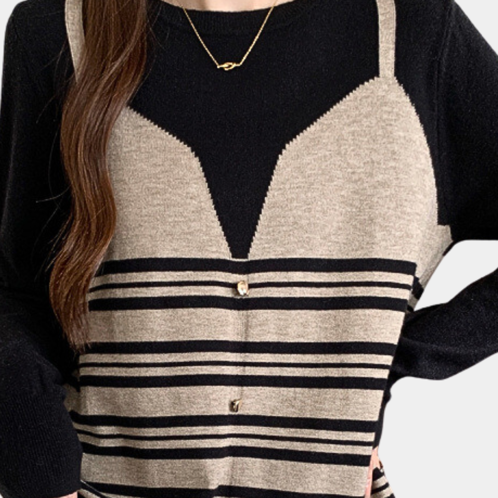 Valenzora | Fashionable knit sweater for women