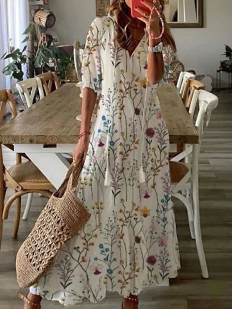 Valenzora | Comfortable and stylish summer dress with print